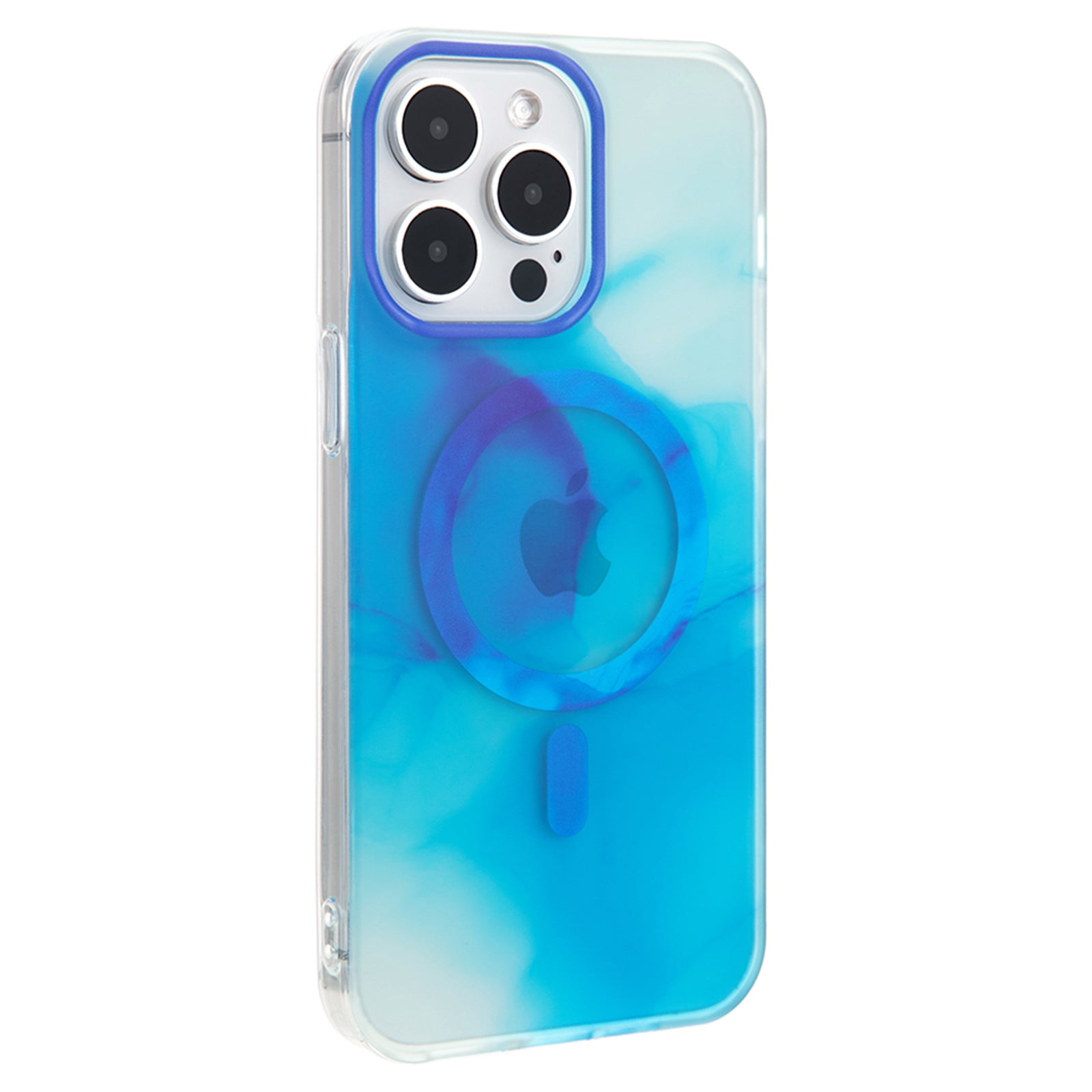 Magnetic Phone Case for iPhone 14 Pro Compatible with Magsafe Soft TPU Hard PC Watercolor Gradient Cover Magnetic Phone Case for iPhone 14 Pro Compatible with Magsafe Soft TPU Hard PC Watercolor Gradient Cover